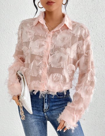 
						Camasa SHEIN, roz