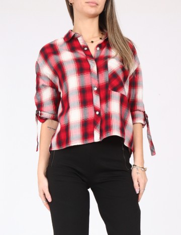 Camasa Bershka, rosu