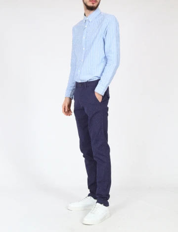 Pantaloni Zara, bleumarin