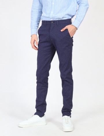 Pantaloni Zara, bleumarin