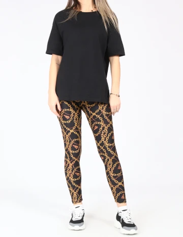 Colanti Zara, negru/galben Galben