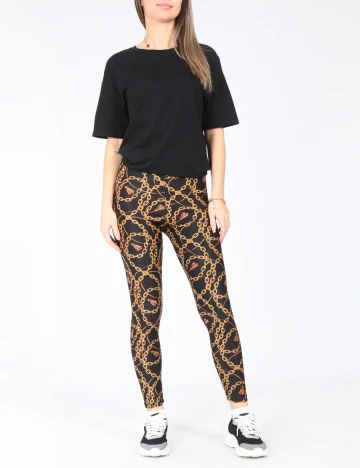 Colanti Zara, negru/galben Galben