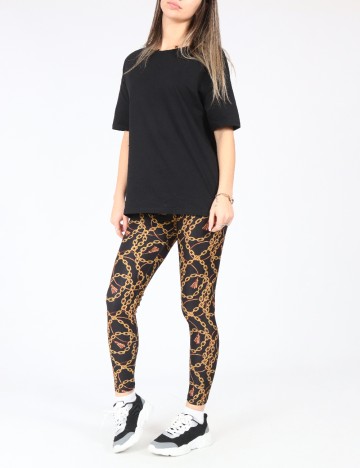 Colanti Zara, negru/galben