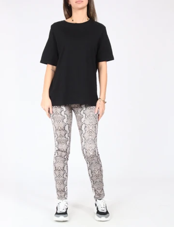 Colanti Zara, imprimeu sarpe Animal print