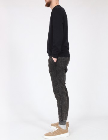 Pantaloni Pull&Bear, gri inchis