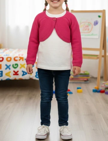 Bolero Zara, roz Roz