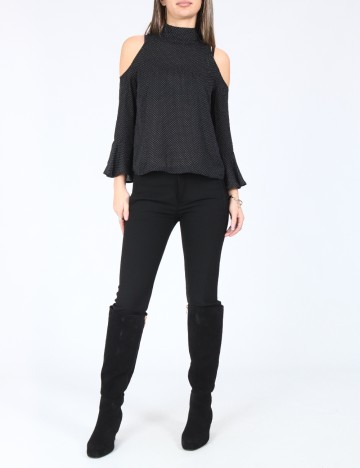 Bluza Bershka, negru