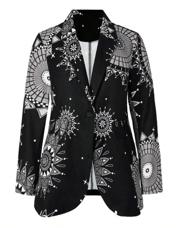 
						Sacou SHEIN CURVE, negru