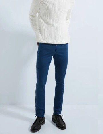 Pantaloni Zara, albastru