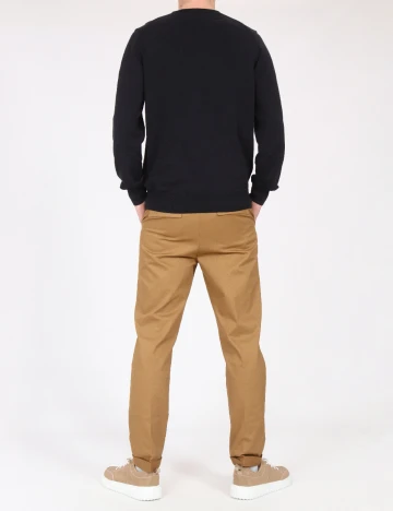 Pantaloni Zara, maro