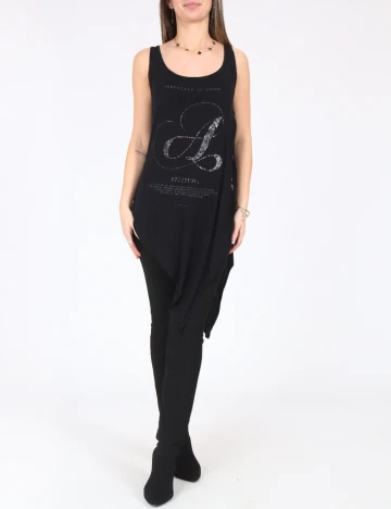 Maiou Bershka, negru Negru