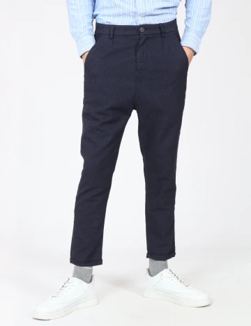 Pantaloni Zara, bleumarin