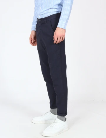 Pantaloni Zara, bleumarin