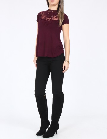 Bluza Bershka, pruna