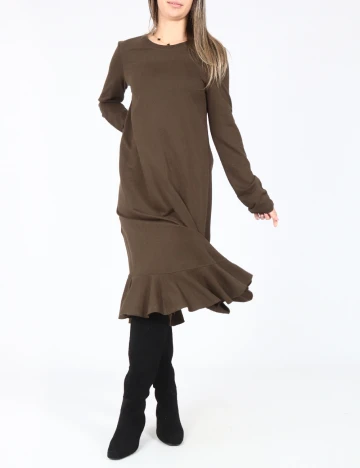 Rochie medie Zara, verde Verde