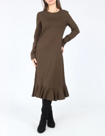 Rochie medie Zara, verde Verde