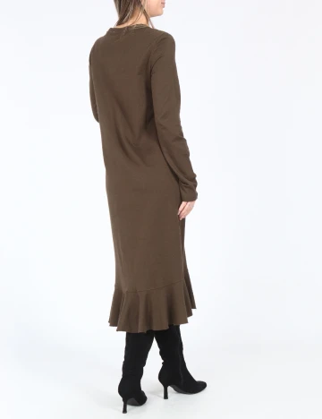 Rochie medie Zara, verde Verde