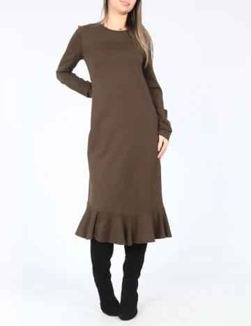 Rochie medie Zara, verde Verde