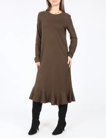 Rochie medie Zara, verde Verde