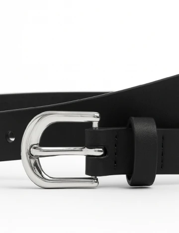 Curea Bershka, negru Negru