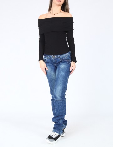 Bluza Bershka, negru