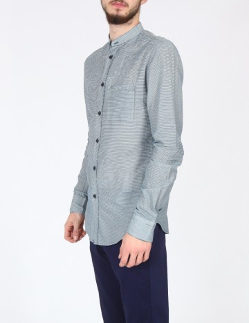 Camasa Zara, bleumarin