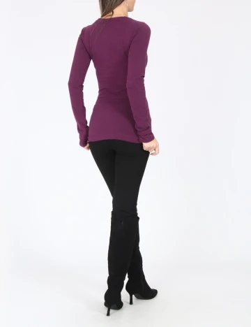 Bluza Bershka, mov Mov