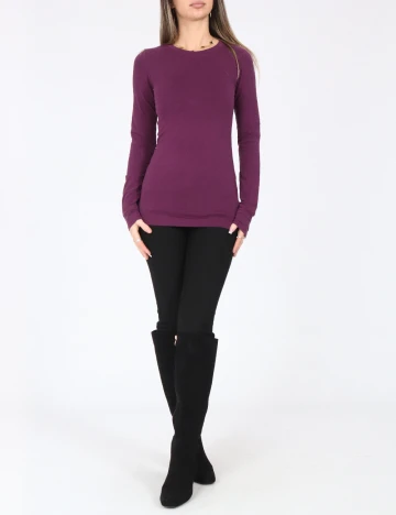 Bluza Bershka, mov Mov