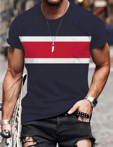 Tricou SHEIN, albastru Albastru