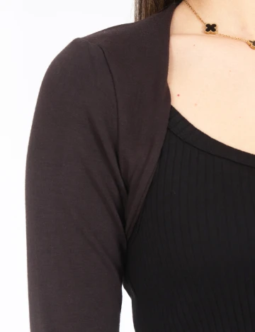 Bolero Bershka, maro inchis Maro