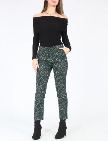 Pantaloni Zara, verde Verde
