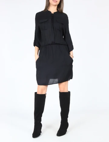 Rochie scurta Zara, negru Negru