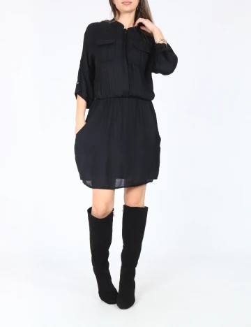 Rochie scurta Zara, negru Negru