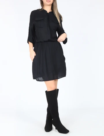 Rochie scurta Zara, negru Negru
