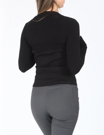 Bolero Bershka, negru Negru