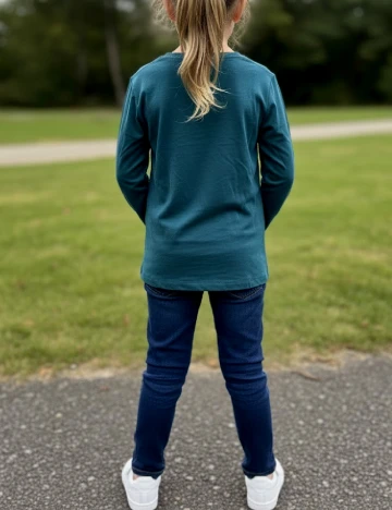 Bluza Zara, albastru Albastru