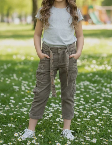 Pantaloni Zara, gri Gri