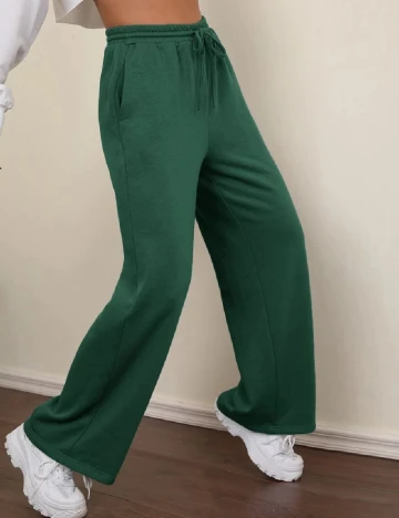 Pantaloni SHEIN, verde Verde