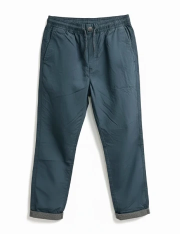 Pantaloni Zara, bleumarin Albastru
