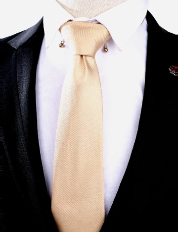 Cravata SHEIN, crem Crem