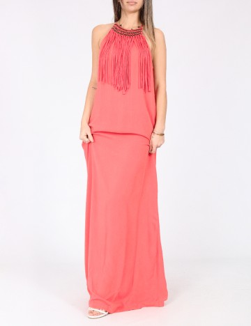 Rochie lunga Zara, roz