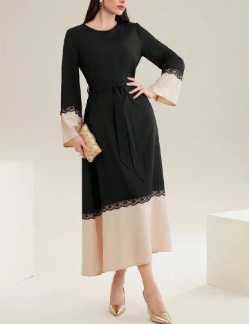 Rochie medie SHEIN, negru Negru