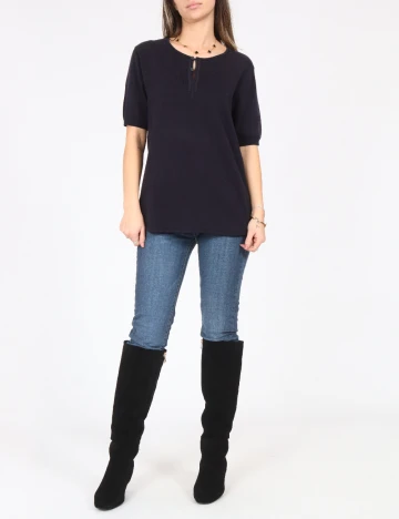 Bluza Zara, bleumarin Albastru