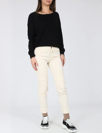 Pantaloni Zara, crem Crem