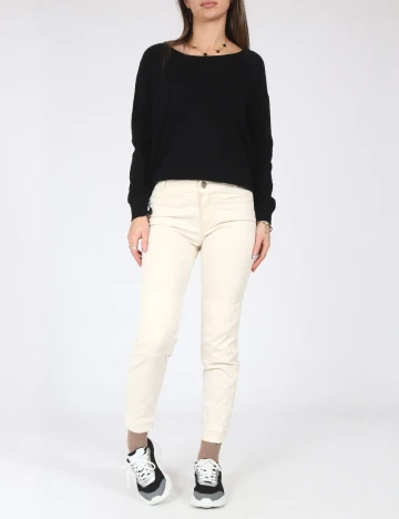 Pantaloni Zara, crem Crem