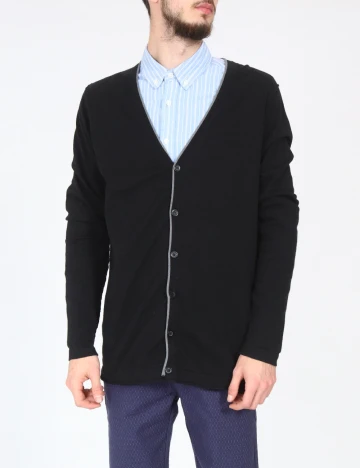 Cardigan Zara, negru Negru