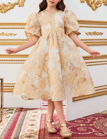 
						Rochie Shein Kids, alb/crem