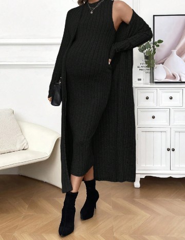 
						Compleu SHEIN Maternity, negru