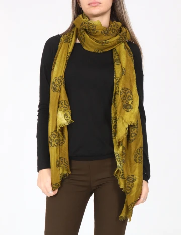 Esarfa Zara, verde Verde