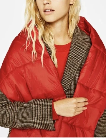 Fular Bershka, rosu Rosu